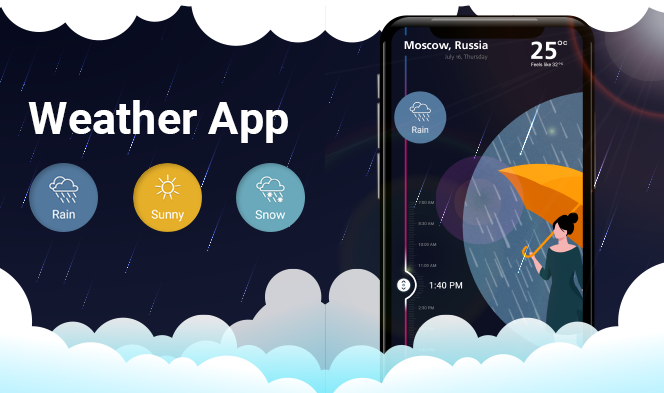 Designing a Fully-functional Weather Mobile App