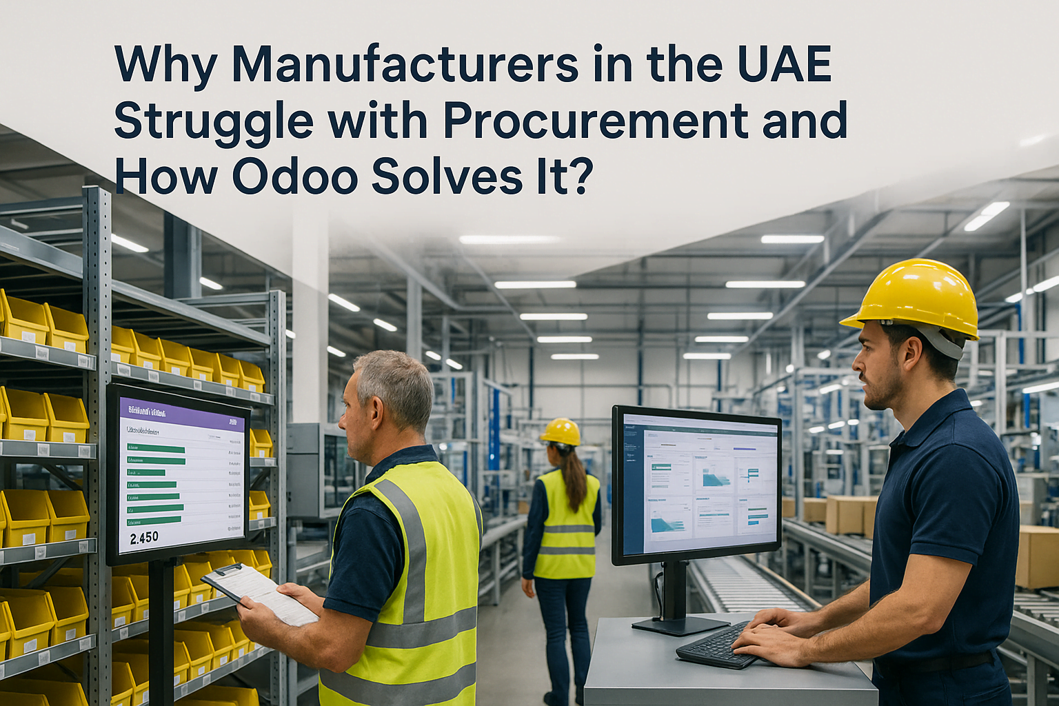 Why Manufacturers in the UAE Struggle with Procurement and How Odoo Solves It?