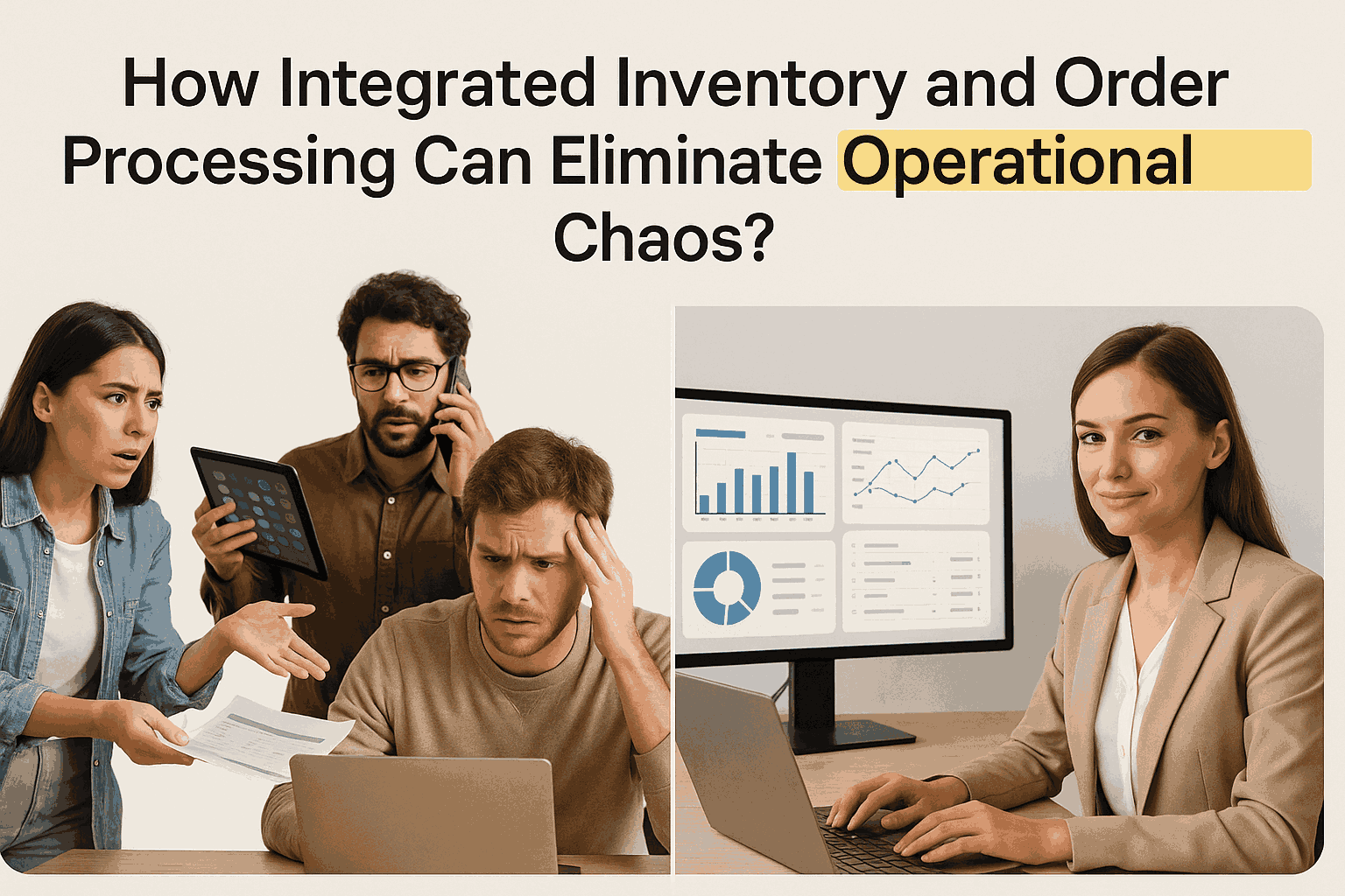 How Integrated Inventory and Order Processing Can Eliminate Operational Chaos?