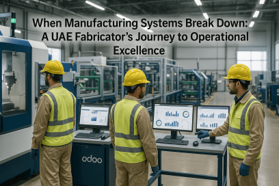 When Manufacturing Systems Break Down: A UAE Fabricator’s Journey to Operational Excellence